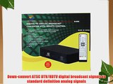 Sunkey Sk-903h Digital to Analog Broadcast Converter with Remote Control Hdmi and USB