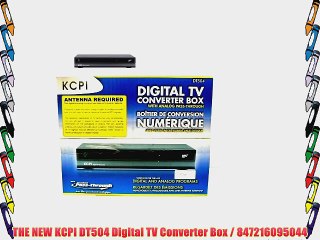 THE NEW KCPI DT504 Digital TV Converter Box / 847216095044