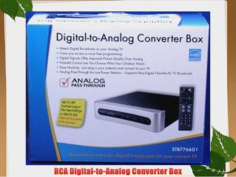 RCA Digital-to-Analog Converter Box