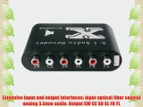 KEEDOX? 5.1-Channel DTS/AC-3 Home Theater Audio Decoder RCA Decode DTS / Dolby AC-3 Digital