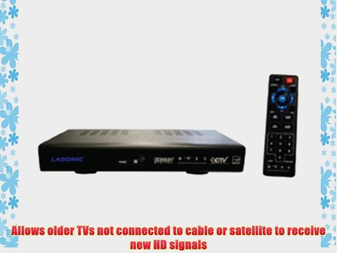Lasonic LTA-260 ATSC Digital to Analog TV Converter Box