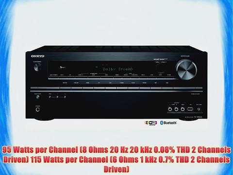 Onkyo TX-NR626 7.2-Channel Network Audio/Video Receiver (Black)