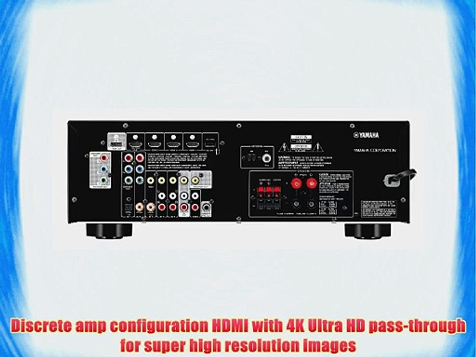 Yamaha RX-V377 5.1-Channel A/V Home Theater Receiver