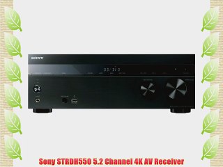Sony STRDH550 5.2 Channel 4K AV Receiver