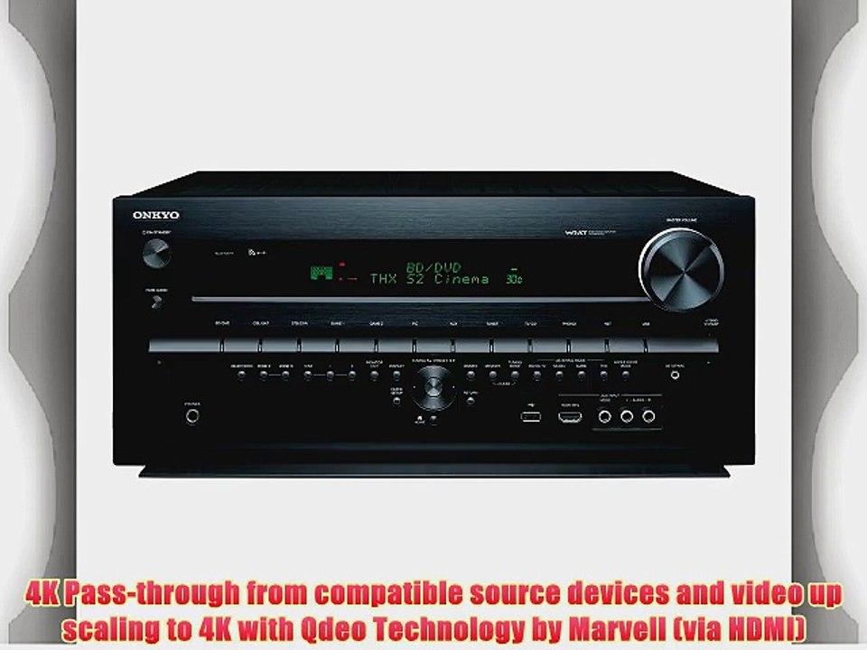 Onkyo TX-NR828 7.2-Channel Wireless Network A/V Receiver