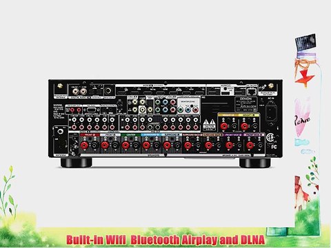 Denon AVR-X4100W 7.2 Network A/V Receiver with Wi-Fi Bluetooth and Dolby Atmos