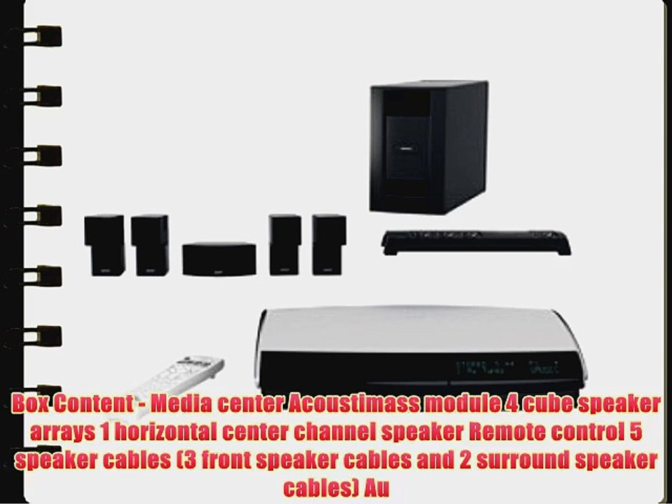 Bose (43478) LIFESTYLE 48 Home Entertainment System - Series IV - (Black)