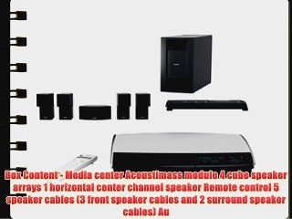 Bose (43478) LIFESTYLE 48 Home Entertainment System - Series IV - (Black)