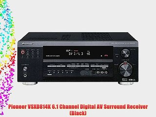 Pioneer VSXD814K 6.1 Channel Digital AV Surround Receiver (Black)