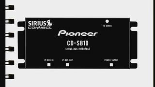 Pioneer CD-SB10 - Sirius Bus Interface for use with Pioneer SAT Radio Ready Headunits and AV