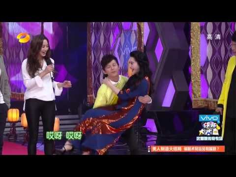 《快乐大本营》看点 Happy Camp 12/20 Recap: 范爷现场索抱何老师硬撑疑似伤了肾-He Jiong Carries Fan Bing Bing Got Hurt【湖南卫视官方版】