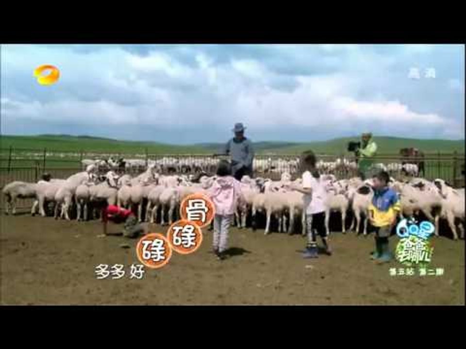 《爸爸去哪儿》第二季看点 Dad Where Are We Going S02 08/22 Recap:费曼抓羊惨遭羊踢 Feynman Got Kicked by Goat【湖南卫视官方版】