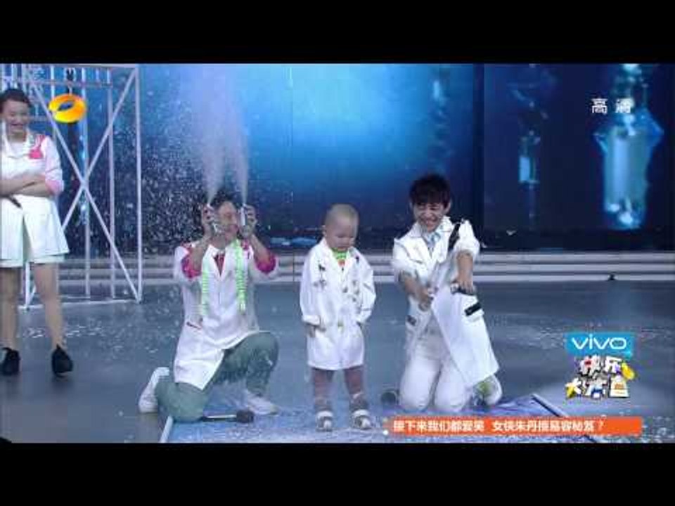 快乐大本营-萌娃张俊豪模仿腾格尔 茜拉《青藏高原》挑战韩红-Part4【湖南卫视官方版1080...