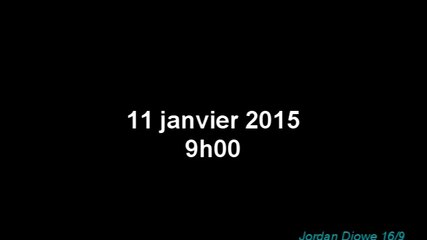 11 janvier 2015 : la République à 9h00◄♦►Démocratie, liberté d'expression, Paris, attentat, terrorisme, Charlie-Hebdo, Libération, marche républicaine