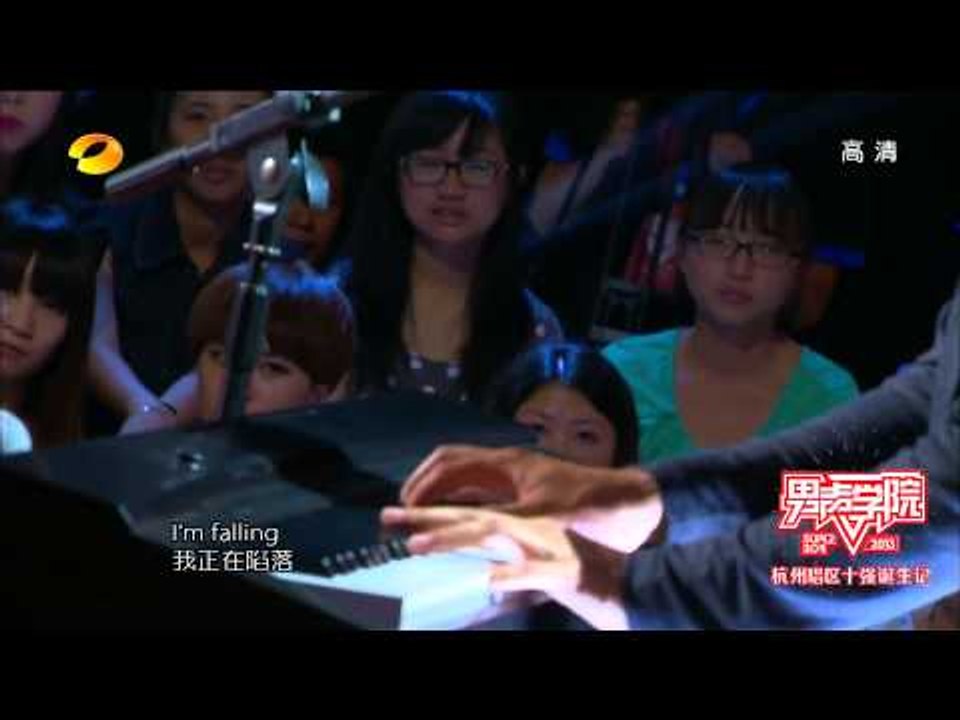 2013快乐男声-男声学院杭州唱区14强诞生记 煲仔饭厨师点燃全场激情-Part3湖南卫视官方...