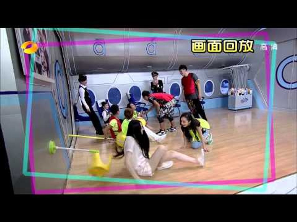 快乐大本营-不靠谱的马栏山航空首航 谢娜触景生情RAP范儿-Part4湖南卫视官方版1080P...