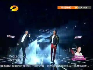 湖南卫视我是歌手-羽泉《大中国》&《We Will Rock You》-20130301