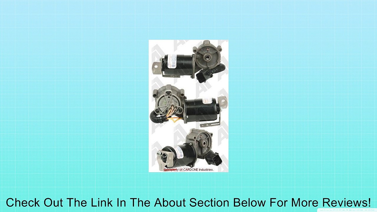 A1 Cardone 48-204 Transfer Case Motor Review