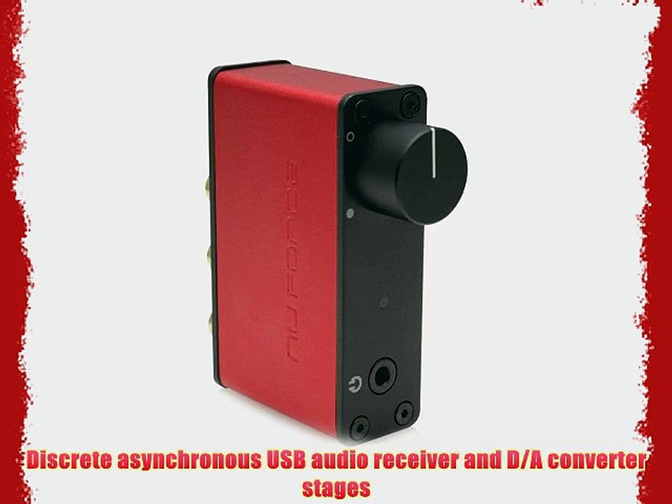 NuForce Icon uDAC-3 - High-Resolution USB Digital Audio Converter (DAC) - Black