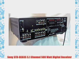 Sony STR-DE635 5.1 Channel 500 Watt Digital Receiver
