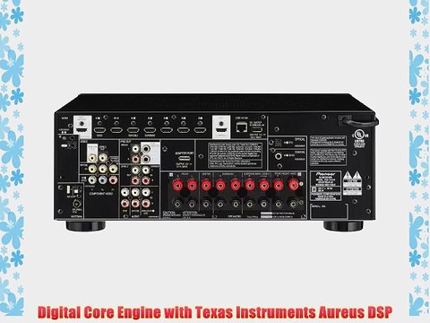 Pioneer VSX-1123 7.2-Channel Network A/V Receiver (Black)