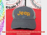 Jeep Wrangler Gray Hat with Jeep Logo Elastic One Size Fit All Mopar Apparel OEM