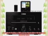 Yamaha Micro Home Theater Receiver Sound System with Integrated iPod Docking Station High Quality
