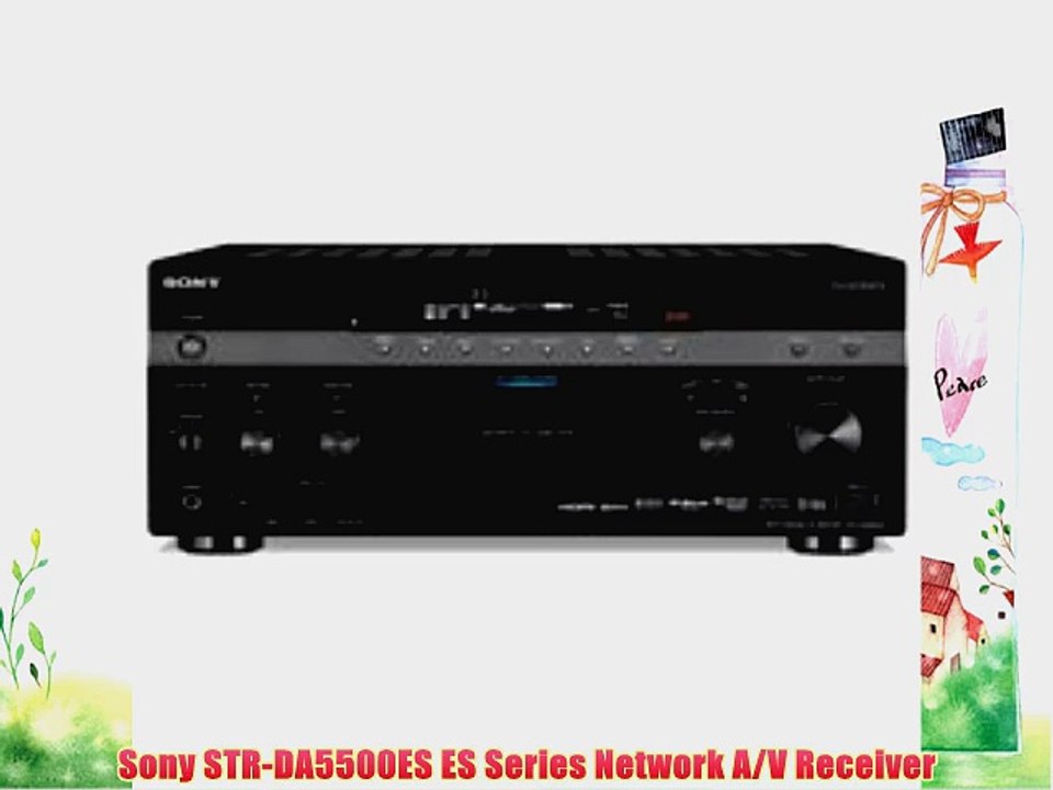 Sony STR-DA5500ES ES Series Network A/V Receiver