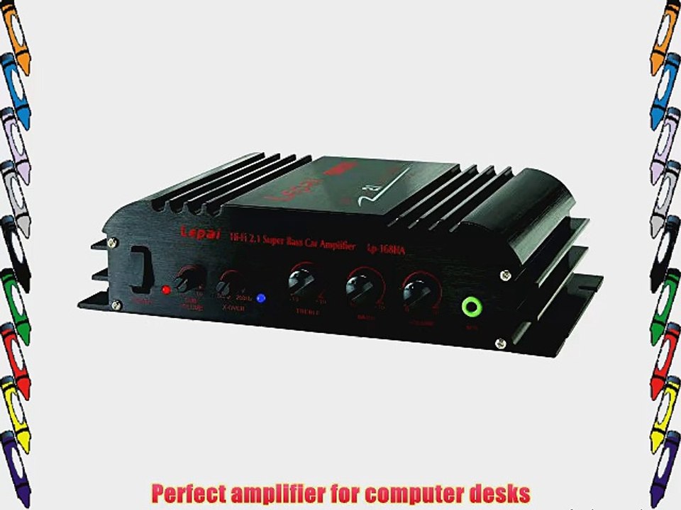 Lepai LP-168HA 2.1 2 x 40-Watt Amplifier and 1x68W Sub Output