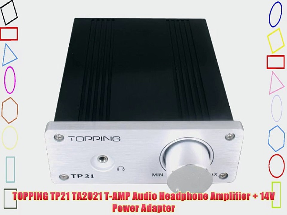 TOPPING TP21 TA2021 T-AMP Audio Headphone Amplifier   14V Power Adapter