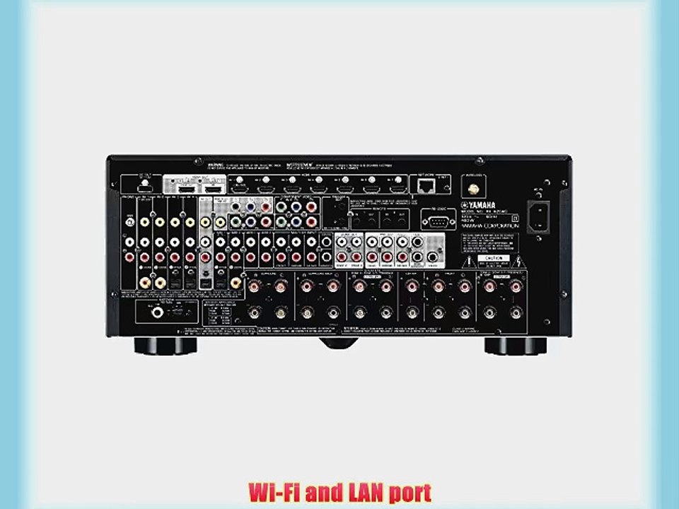 Yamaha RX-A2040BL  9.2-Channel Wi-Fi Network AVENTAGE Home Theater Receiver