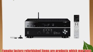 Yamaha RX-V677-R 7.2 Channel Wi-Fi Network Factory Refurbished AV Receiver