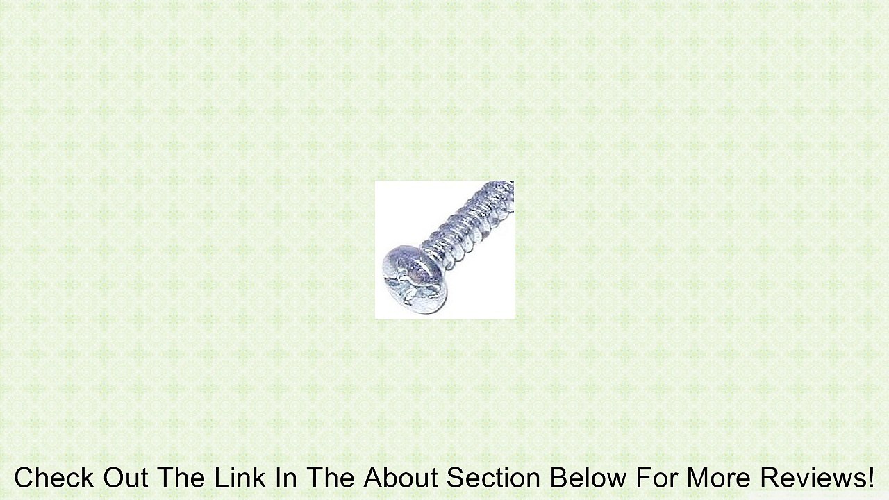 Midwest Products 03238 Zinc Plated Tapping Screw #8x1/2" Review