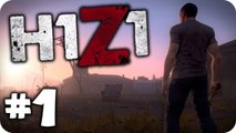 H1Z1 Gameplay - Part 1 - First Impressions - Found a Car & Lots of Guns