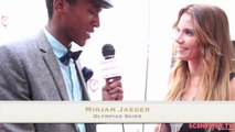 Olympiad Skier Mirjam Jaeger Interview on Skiing & Fashion at Pre ESPYS Trendsetters Suite