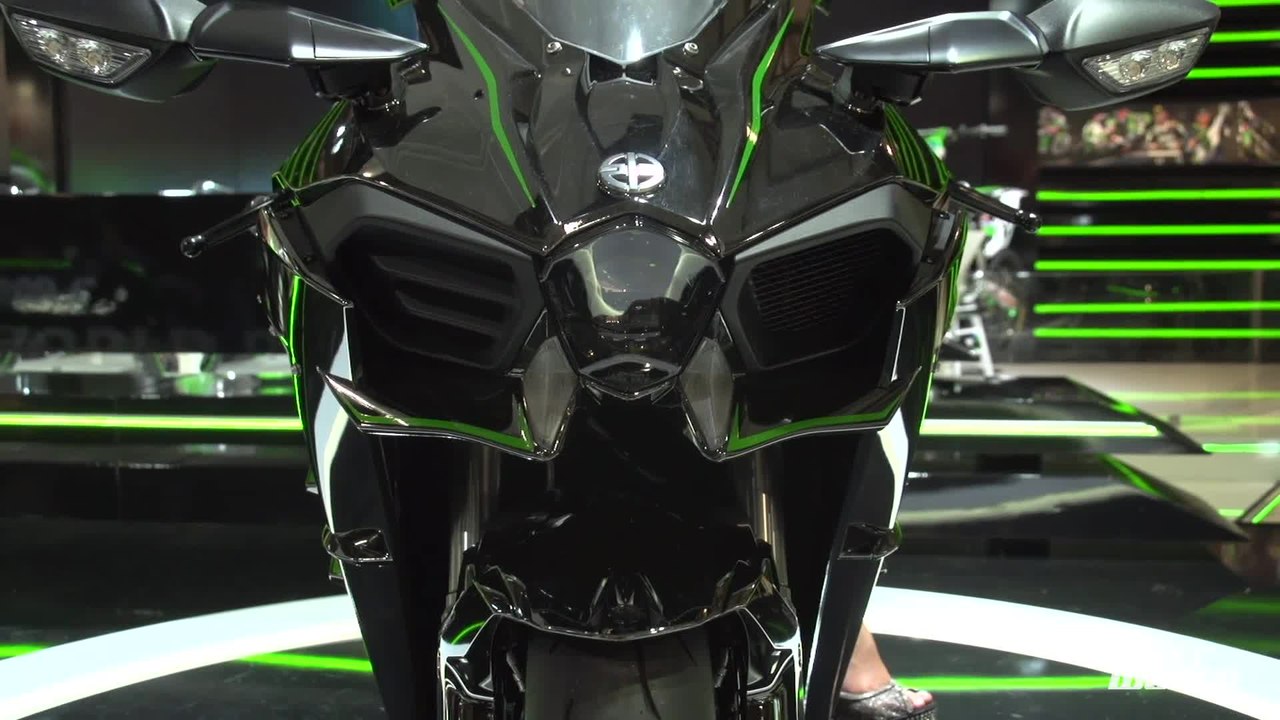 EICMA 2014: Kawasaki Ninja H2 First Look Video