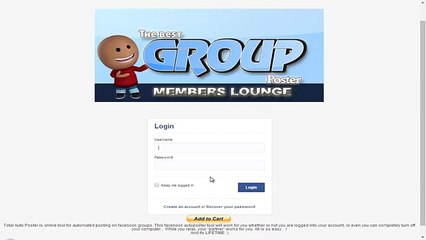 Kostenlose Werbung im Internet mit dem Facebook Gruppen Poster - Werbung im Internet leicht gemacht