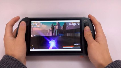 Wipeout Pure PSP Video Game Tested on Jxd S7800b Handheld Console
