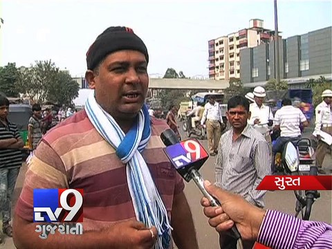 RTO coffers brim THANKS to 'penalties' , Surat - Tv9 Gujarati