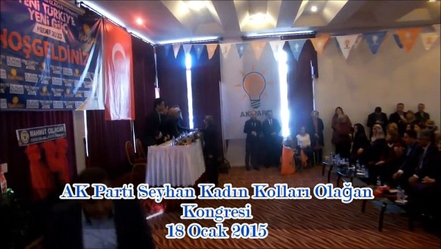 Prof.Dr. Necdet Ünüvar'ın AK Parti Seyhan Kadın Kolları Olağan Kongresi Konuşması 18 Ocak 2015
