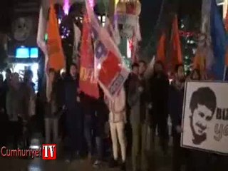 Antalya'da Ali İsmail Korkmaz eylemi