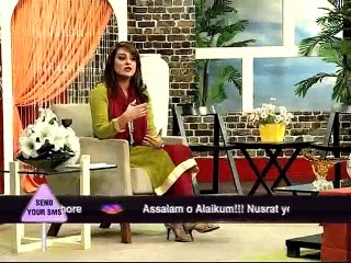 Aaj Subh with Nusrat Haris - 21st January 2015