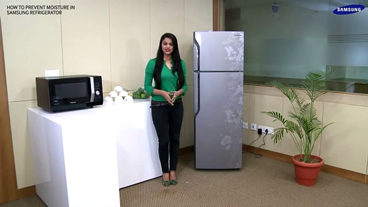 Samsung Refrigerator - How to Prevent Moisture
