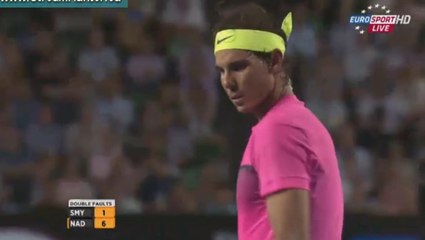 AO2015 R2 Rafael Nadal vs. Tim Smyczek (SET 4)