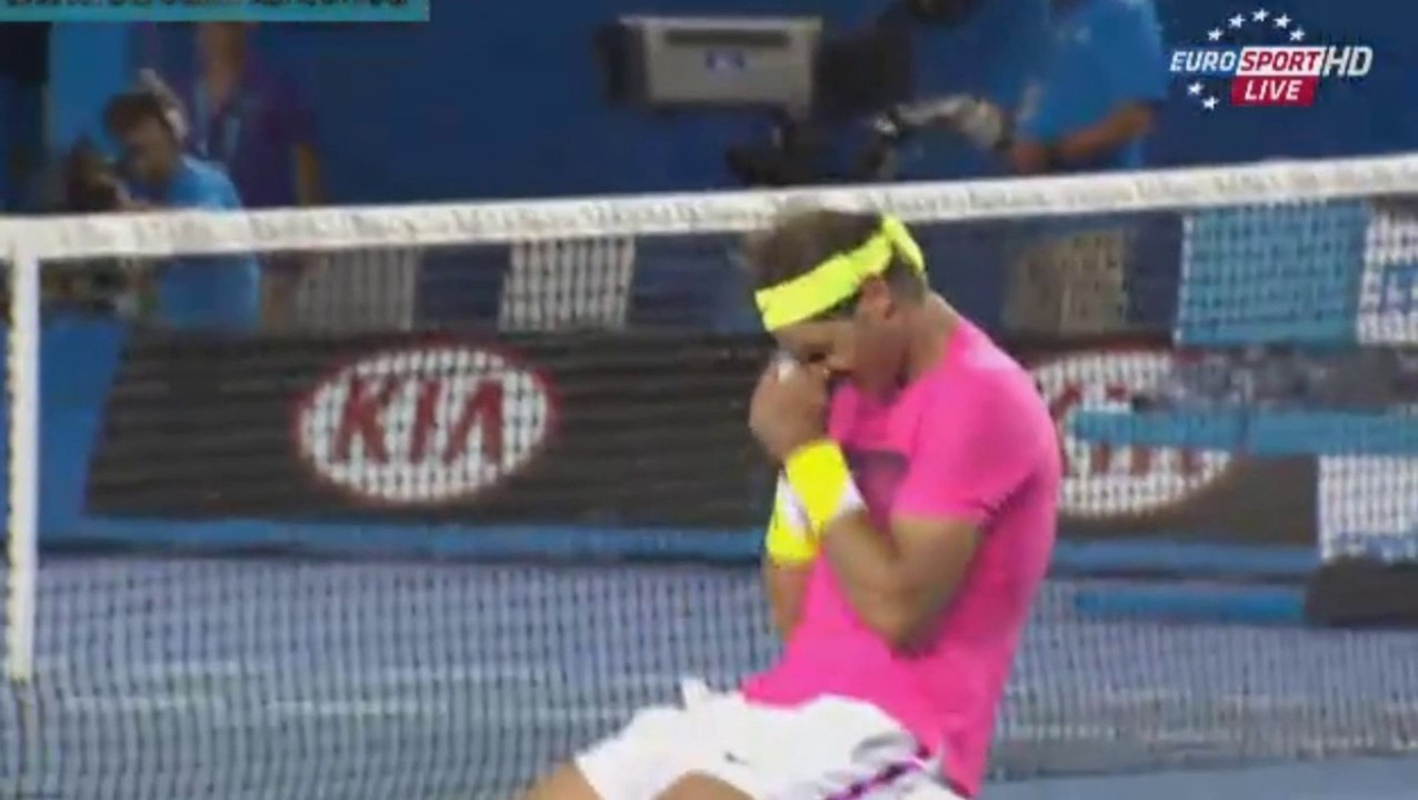 AO2015 R2 Rafael Nadal vs. Tim Smyczek (SET 5)