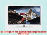 Grundig Bundesliga TV 55 VLE 9372 SL 1397 cm (55 Zoll) 3D-LED-Backlight-Fernseher Energieeffizienzklasse