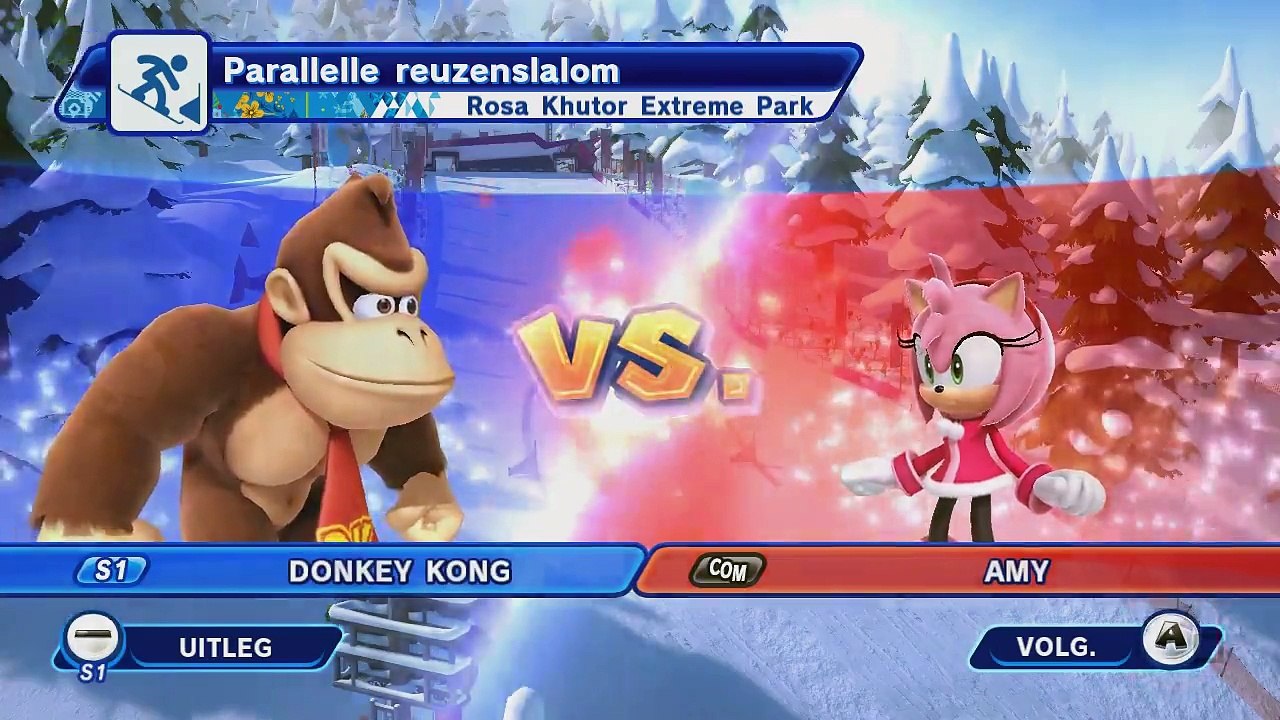 Mario & Sonic opde Olympische Winterspelen Sotsji 2014