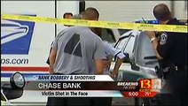 Person shot in face as bank robbery suspect flees jul 2009