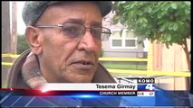 Ethiopian orthodox church in seattle got hit by a car