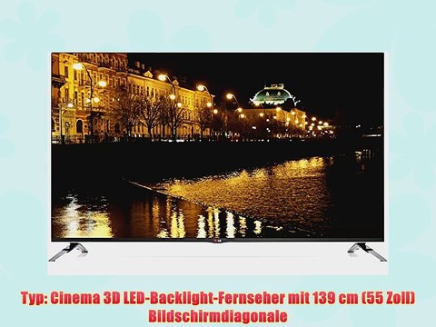 LG 55LB674V 139 cm (55 Zoll) Cinema 3D LED-Backlight-Fernseher EEK A (Full HD 700Hz MCI DVB-T/C/S